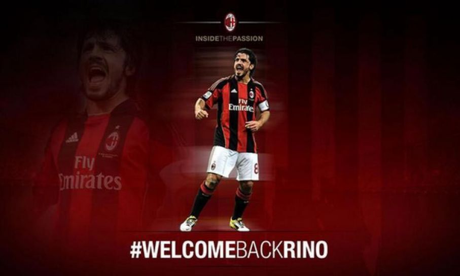 Milan : "E' ufficiale! Gattuso sarà il nuovo allenatore della Primavera Milan "