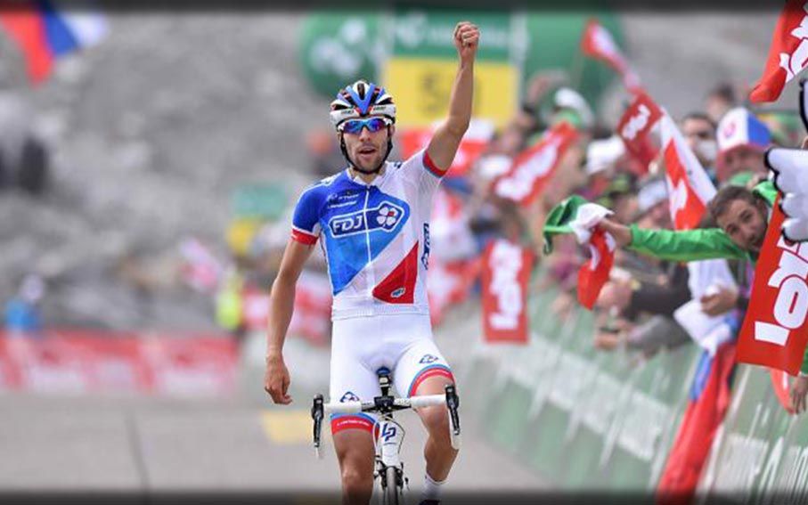 Giro 100, 20ª tappa: Pinot primo, precede  Zakarin e Nibali.  Domani l'ultima tappa , la Monza - Milano,  decreterà il vincitore